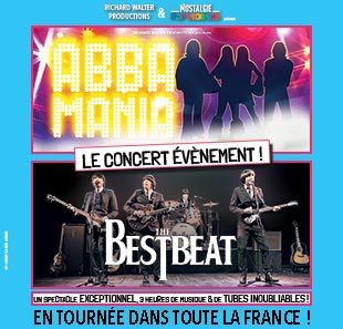 Pop-rock/Folk POP LEGENDS : ABBA & THE BEATLES BREST Pop-rock/Folk POP LEGENDS : ABBA & THE BEATLES BREST